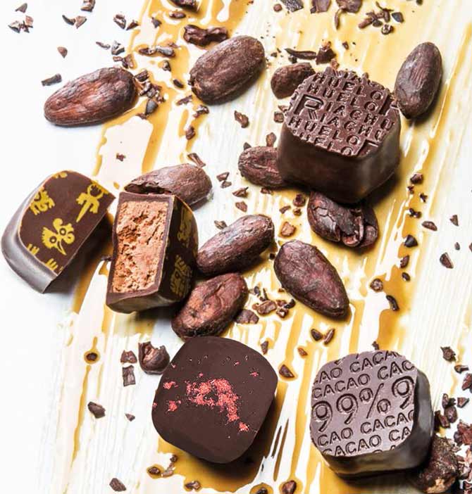 Can the Shape of Chocolate Bonbons influence its Taste?