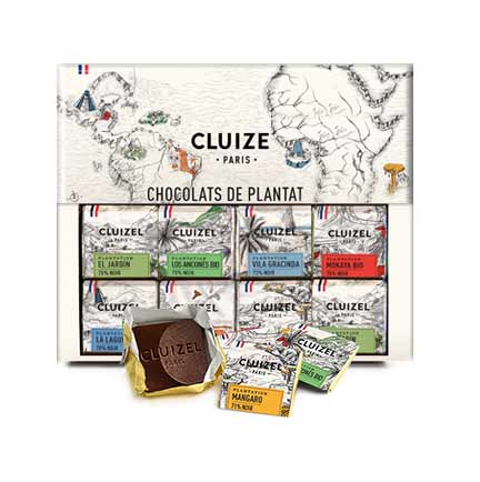 Single Plantation Chocolate Tasting Box, 16 – Chocolat Michel Cluizel
