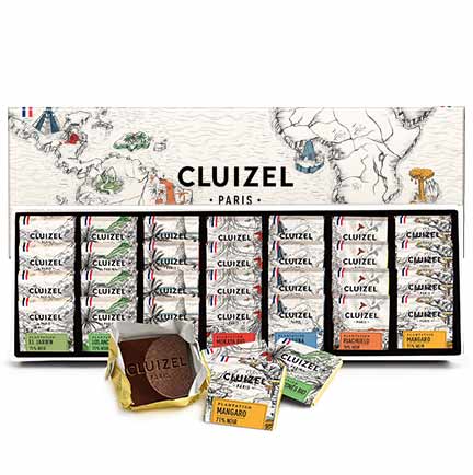 Single Plantation Chocolate Tasting Box, 28 – Chocolat Michel Cluizel