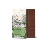dark chocolate bar, el jardin