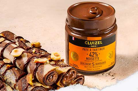 hazelnut spread and crepes
