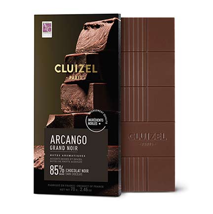 dark gourmet chocolate bar, 85%