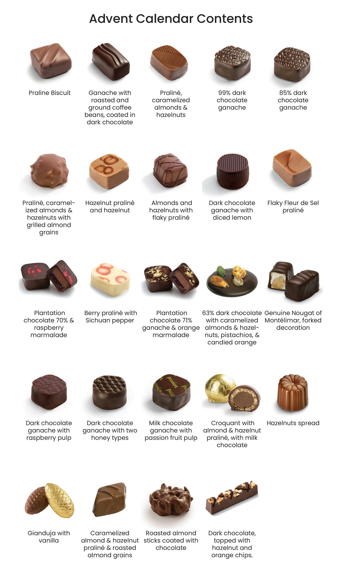 Christmas Advent Calendar Chocolate