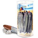milk chocolate sardines