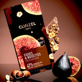 fig and hazelnut chocolate bar