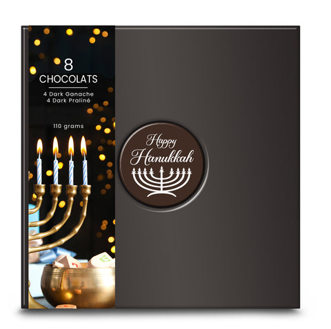 Hanukkah chocolate gift box