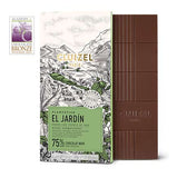 Dark Chocolate Bar, 75% Single Estate El Jardin