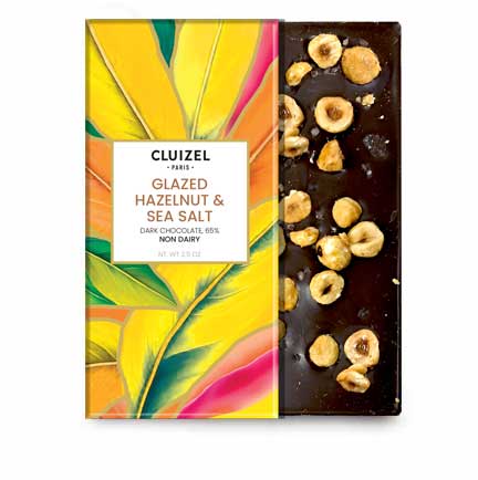 Non dairy hazelnut chocolate bar