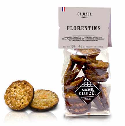 Chocolate with fruits & nuts in a bag