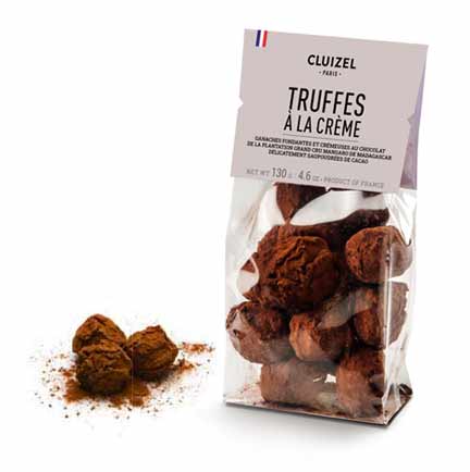 Chocolate gift bag, truffles