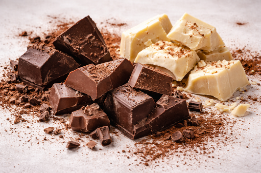 What's the difference between Milk, Dark, and White Chocolate?