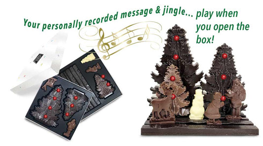 Christmas Chocolate Box with Personal Messaging