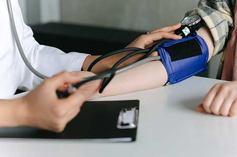 blood pressure check