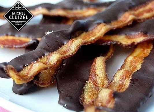 Chocolate covered bacon