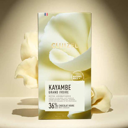 cluizel white chocolate bar