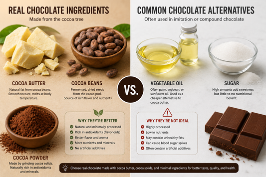 Real vs. Fake Chocolate