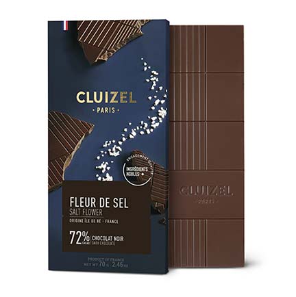 Salted Chocolate Bar, 72% Dark 
