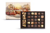 Holiday chocolate gift boxes