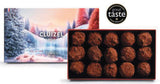 Christmas chocolate truffle gift box