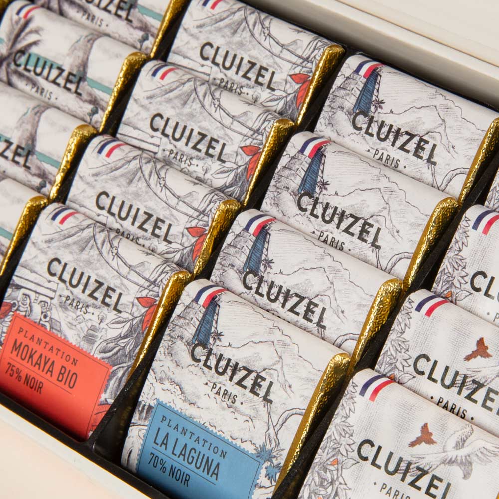 Single Plantation Chocolate Tasting Box, 28 – Chocolat Michel Cluizel