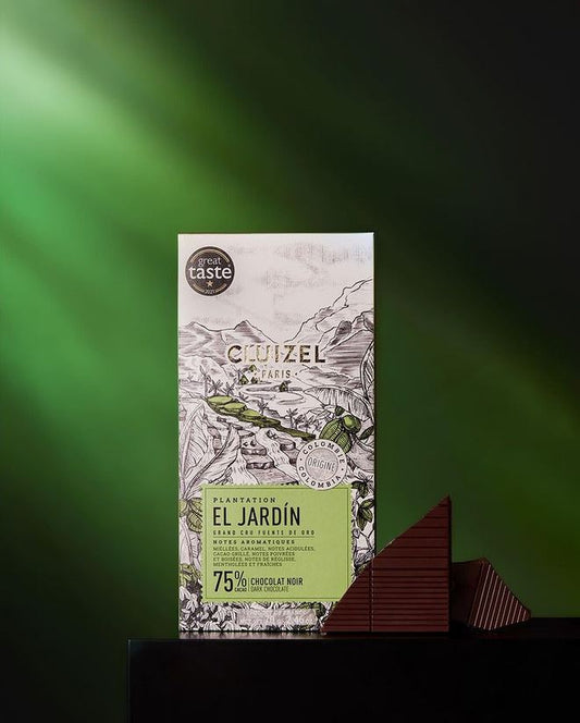 Dark Chocolate Bar, 75% Single Estate El Jardin