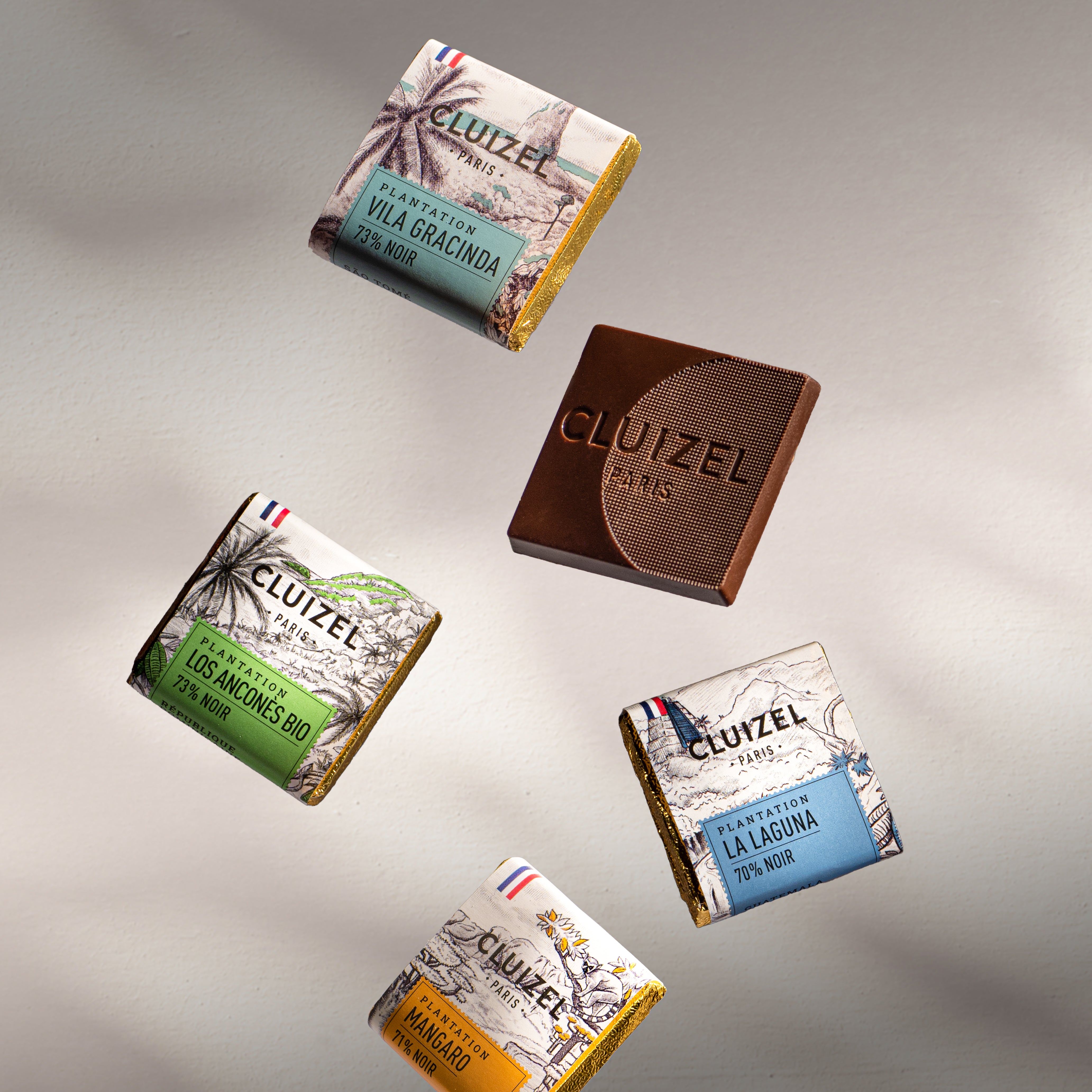 Single Plantation Chocolate Tasting Box, 28 – Chocolat Michel Cluizel