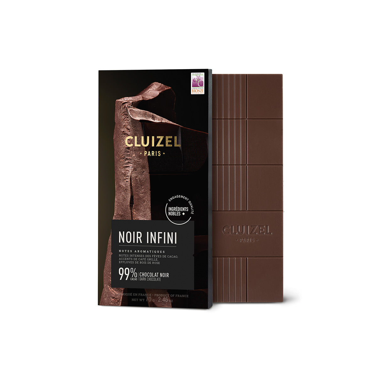 99% dark chocolate bar