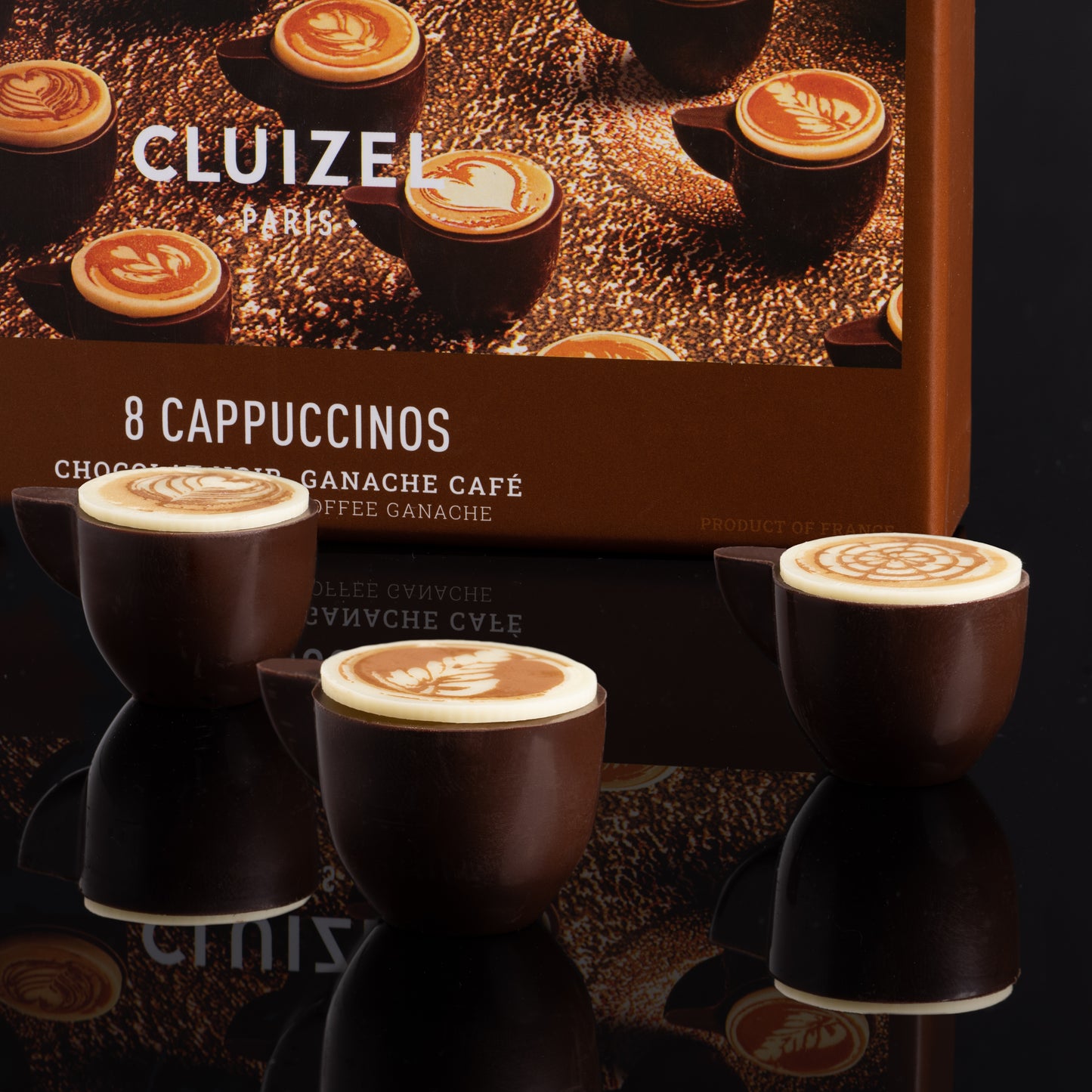 chocolate with coffee cappuccino 