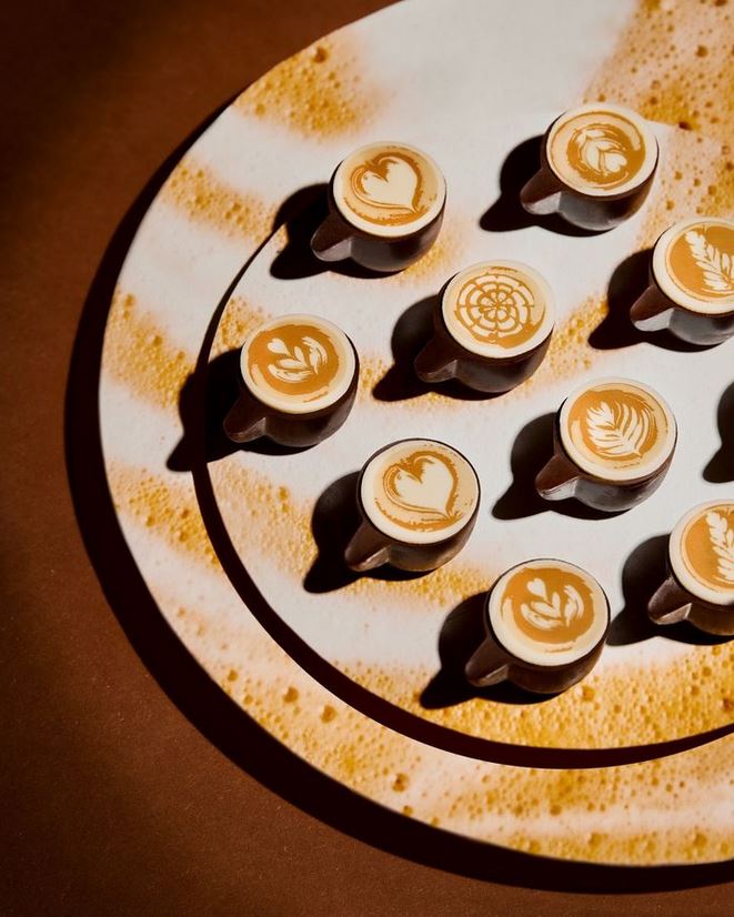 Luxury Chocolate Cappuccino Cups Gift Box | Gourmet French
