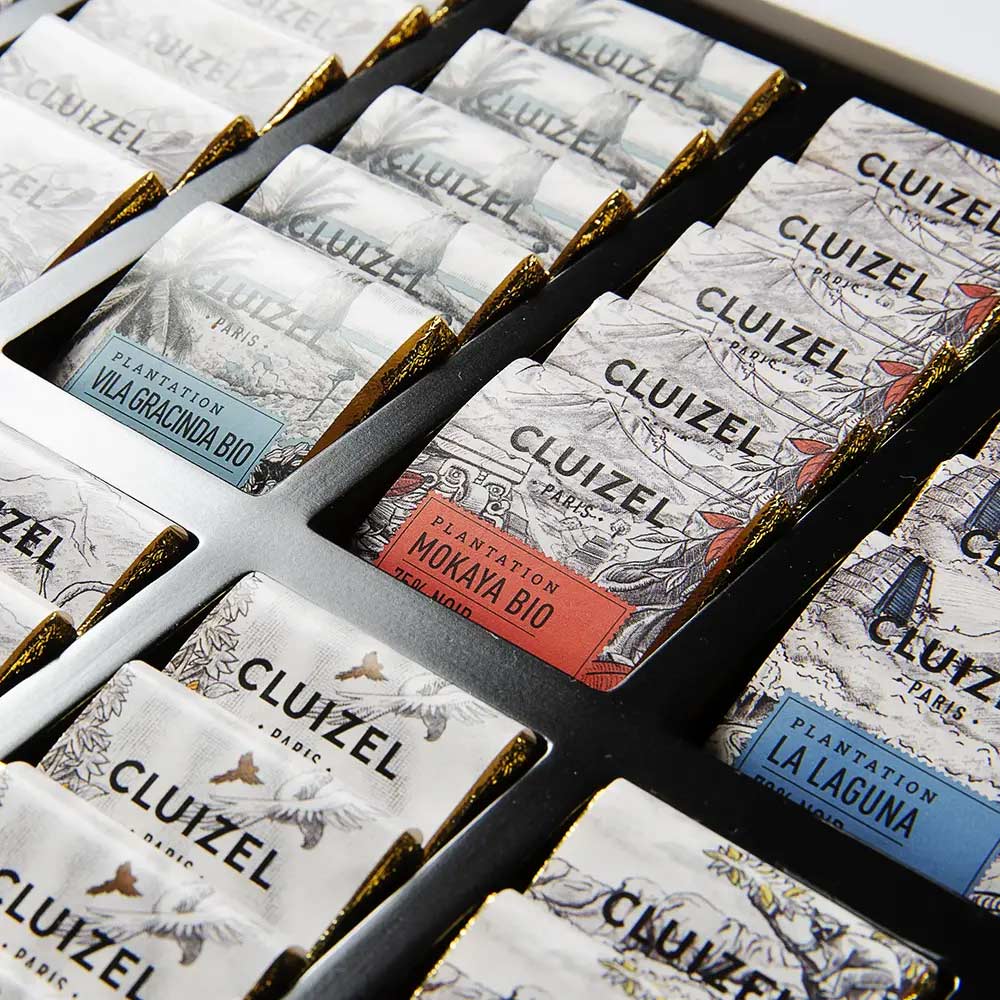 Single Plantation Chocolate Tasting Box, 50 – Chocolat Michel Cluizel