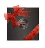 Valentine chocolate gift box