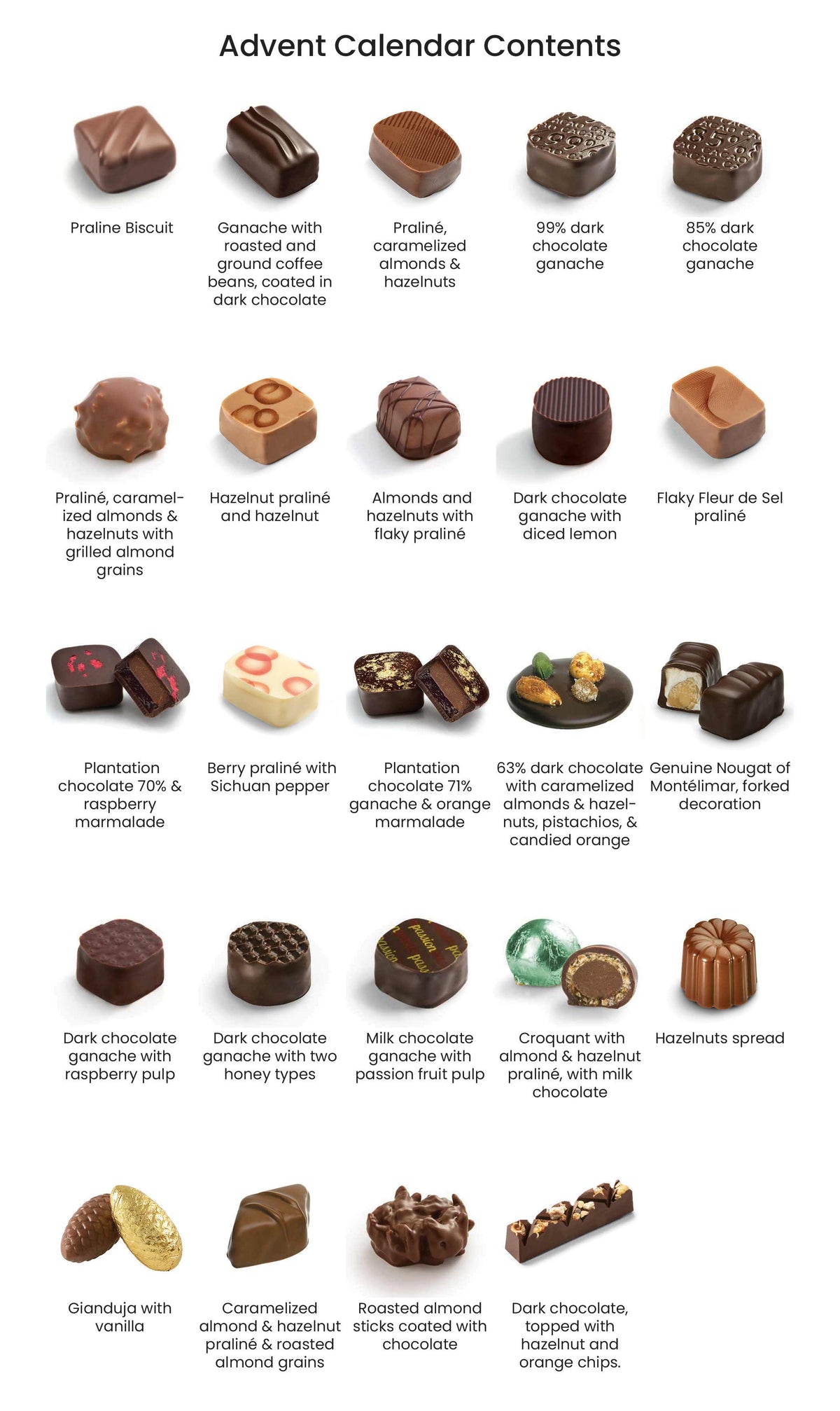 Christmas Advent Calendar Chocolate