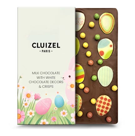 Easter chocolate bar, milk