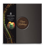 Holiday chocolate gift box