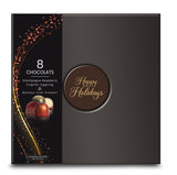 Holiday chocolate gift box
