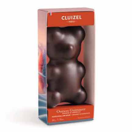 chocolate covered marshmallow bear