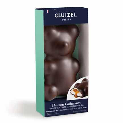 chocolate covered marshmallow bear
