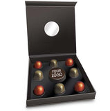 Custom Chocolate Truffles, Fliptop 8 pc