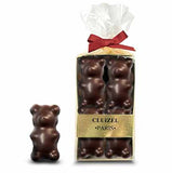 dark chocolate covered marshmallow teddy bears