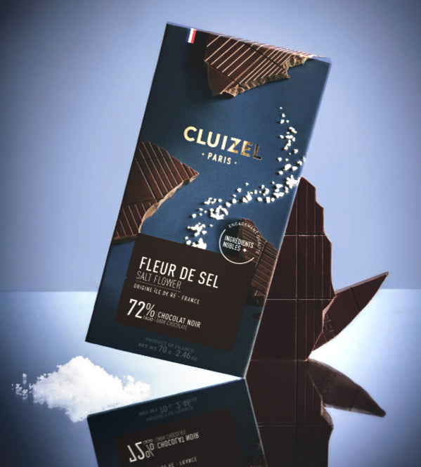 Salted Dark Chocolate Bar – Chocolat Michel Cluizel