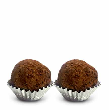 giant ganache truffles