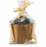 Chocolate bomb with coffee