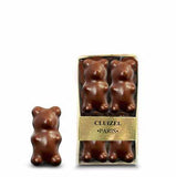 milk chocolate-covered marshmallow teddy bears