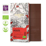 dark chocolate bar, 75% single estate