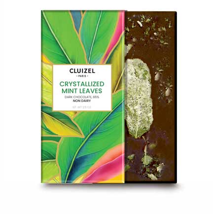 Non dairy mint chocolate bar