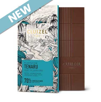 single estate plantation dark chocolate bar, Tenaru, 70%