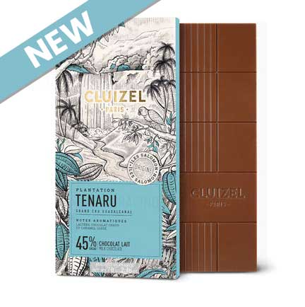 single estate plantation milk chocolate bar, Tenaru, 45%