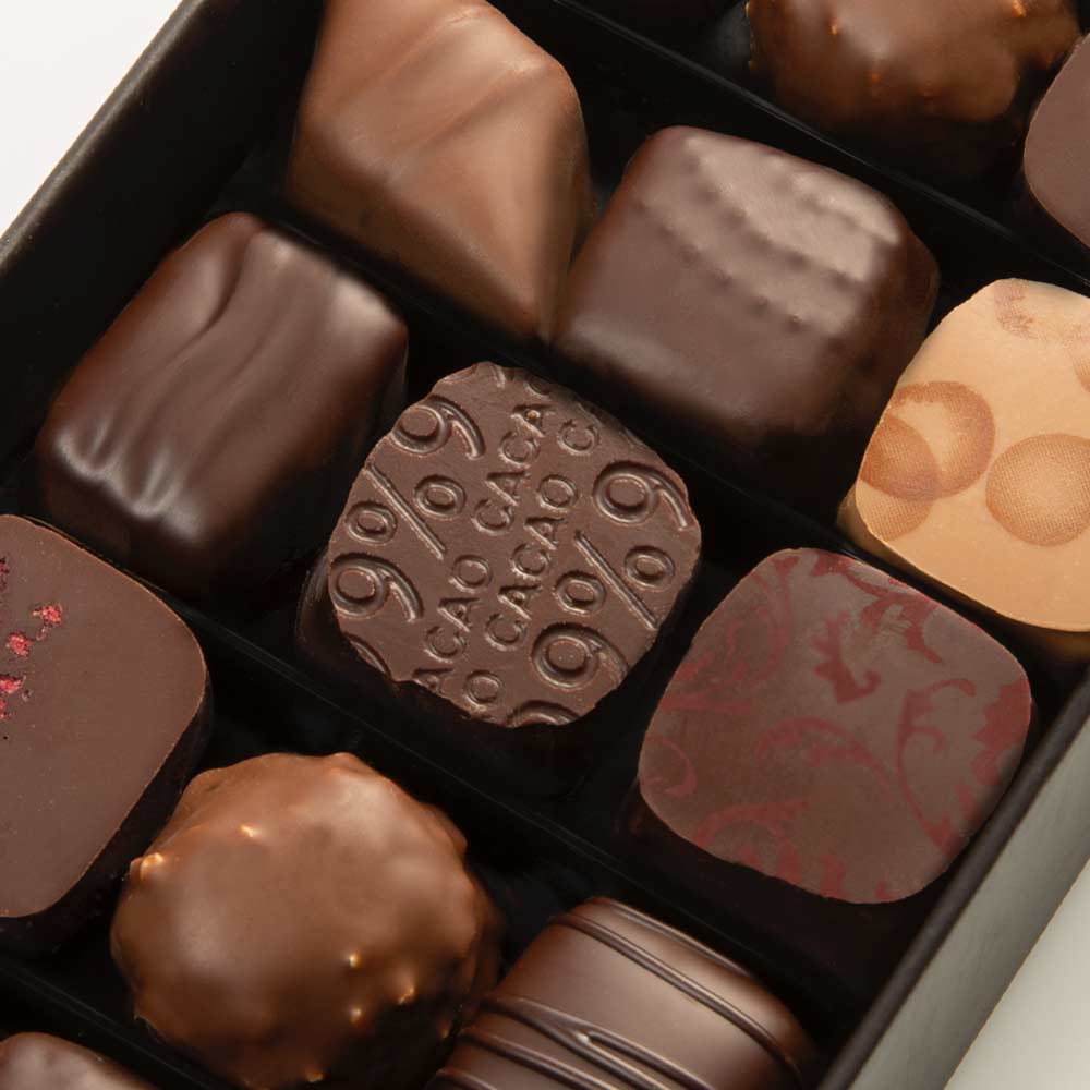 Chocolate Gift Box, 15 Milk & Dark – Chocolat Michel Cluizel
