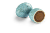 chocolate covered egg, gianduja