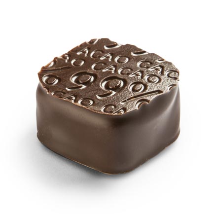 dark chocolate ganache, 99%